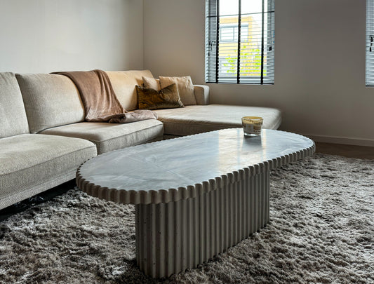 Stilí coffee table M | Ivory