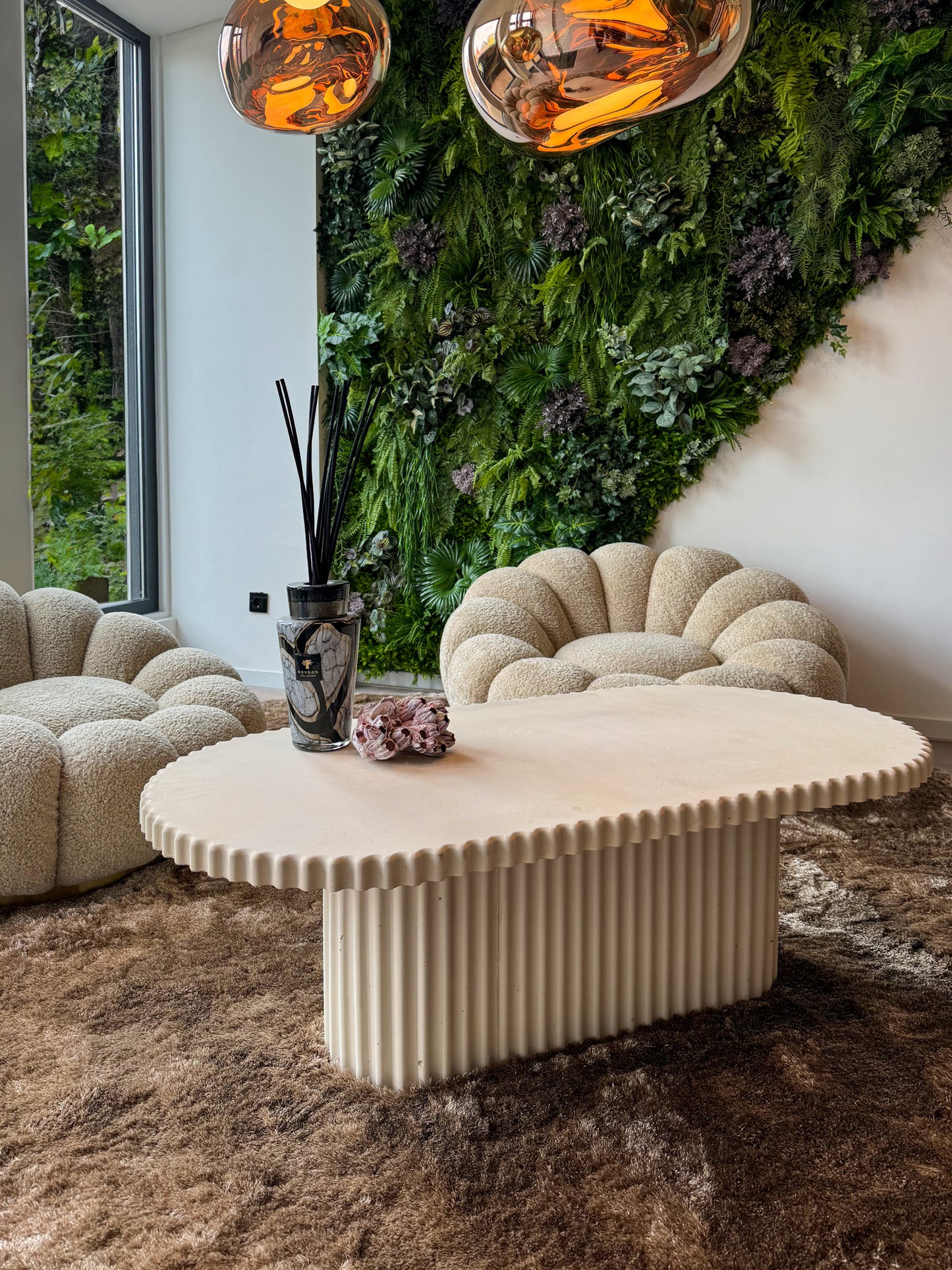 Stilí  coffee table M | Ivory